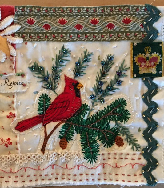 Christmas Bird Block