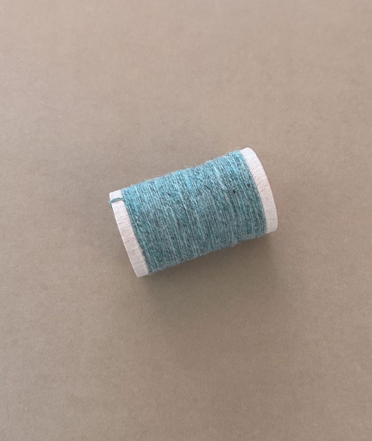 Light TEAL GREEN Hand Dyed Wool Bundle for Wool Applique and Rug Hooking
