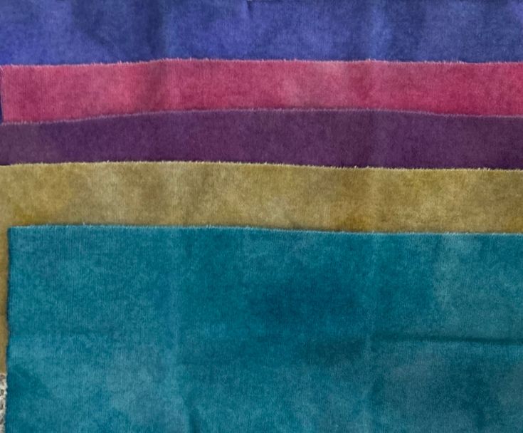 WINTER HUES Hand Dyed Wool Bundle for Primitive Rug Hooking and Wool Applique
