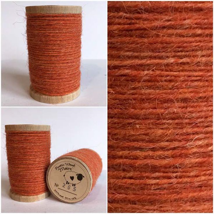 CLEMENTINE Hand Dyed Wool Fabric for Wool Applique and Rug Hooking