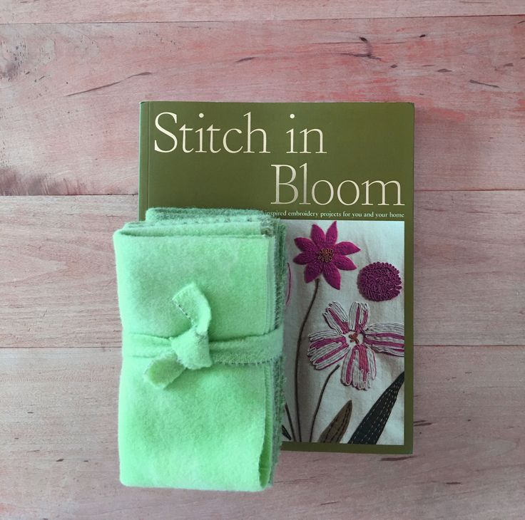 MINT GREEN Hand Dyed Wool Bundle for Wool Applique and Rug Hooking