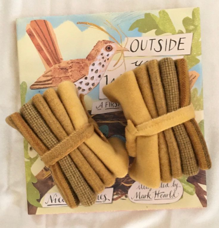 AUTUMN GOLD Hand Dyed Wool Bundle for Wool Applique, Rug Hooking, Rug Braiding and Wool Crafting