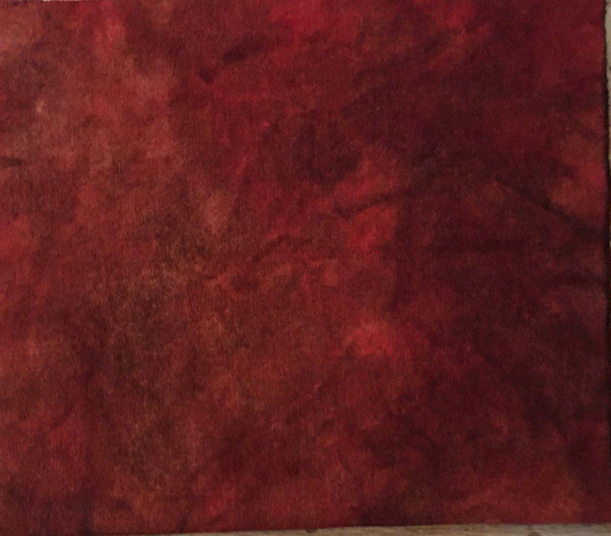 BRICK Hand Dyed Wool Fabric for Wool Applique and Rug Hooking