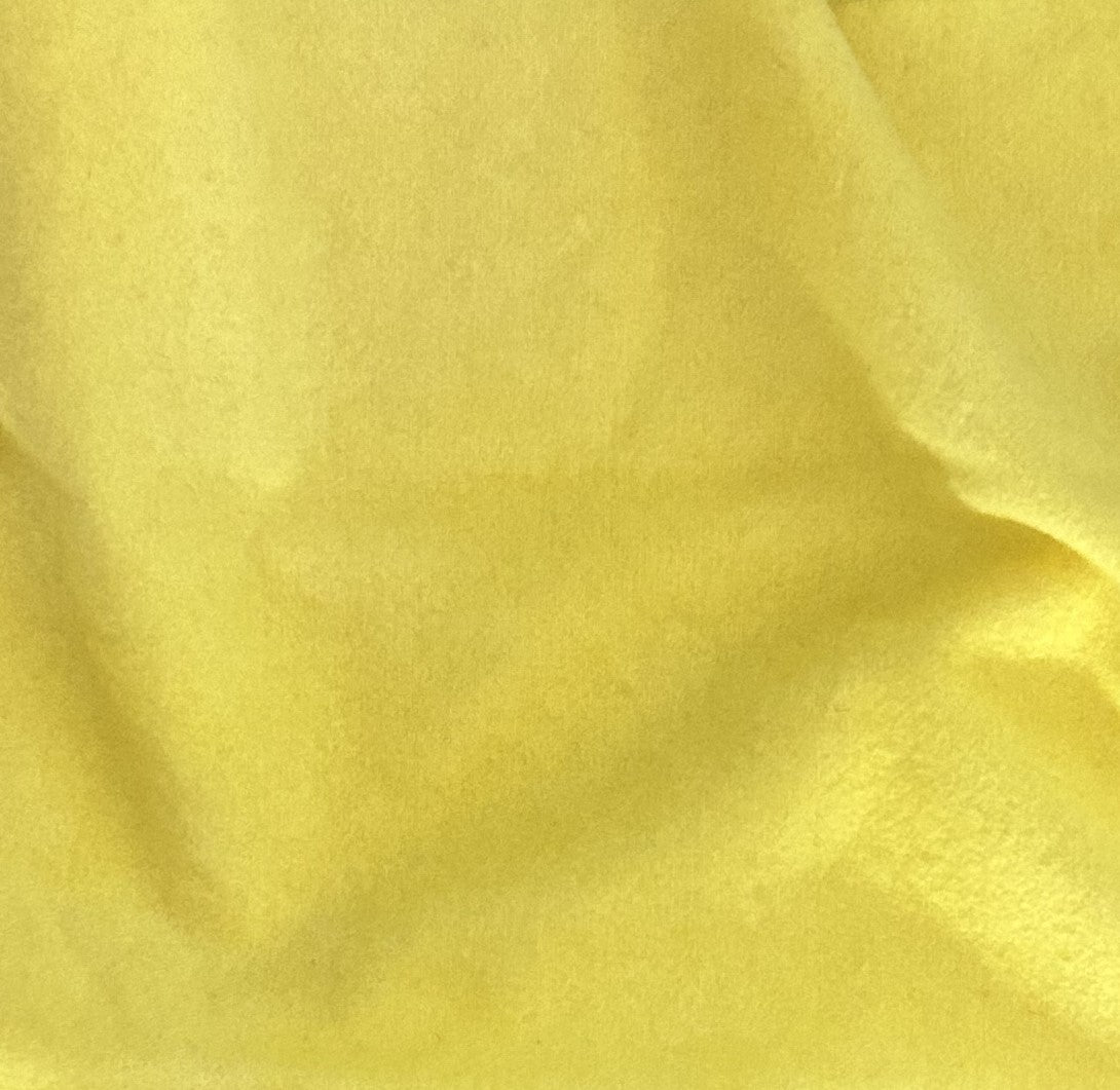 LEMON DROP Hand Dyed Wool Fabric for Wool Applique and Rug Hooking