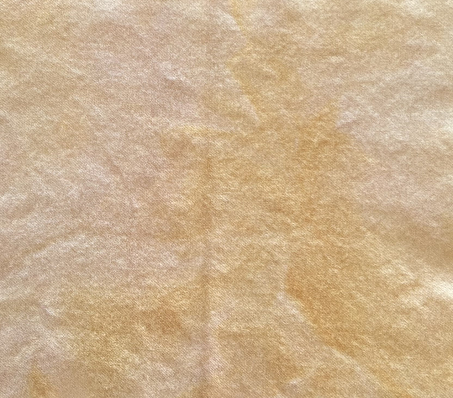 CHAMPAGNE Hand Dyed Wool Fabric for Wool Applique and Rug Hooking