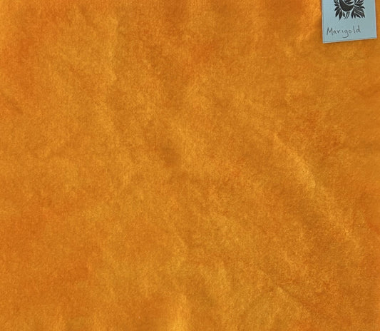 MARIGOLD Hand Dyed Wool Fabric for Wool Applique and Rug Hooking