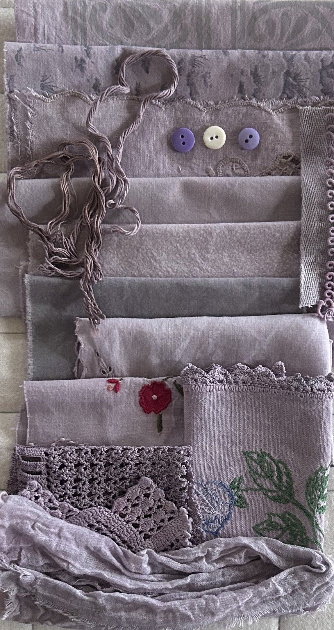 BLACK SCABIOSA #2 Plant Dyed Bundle