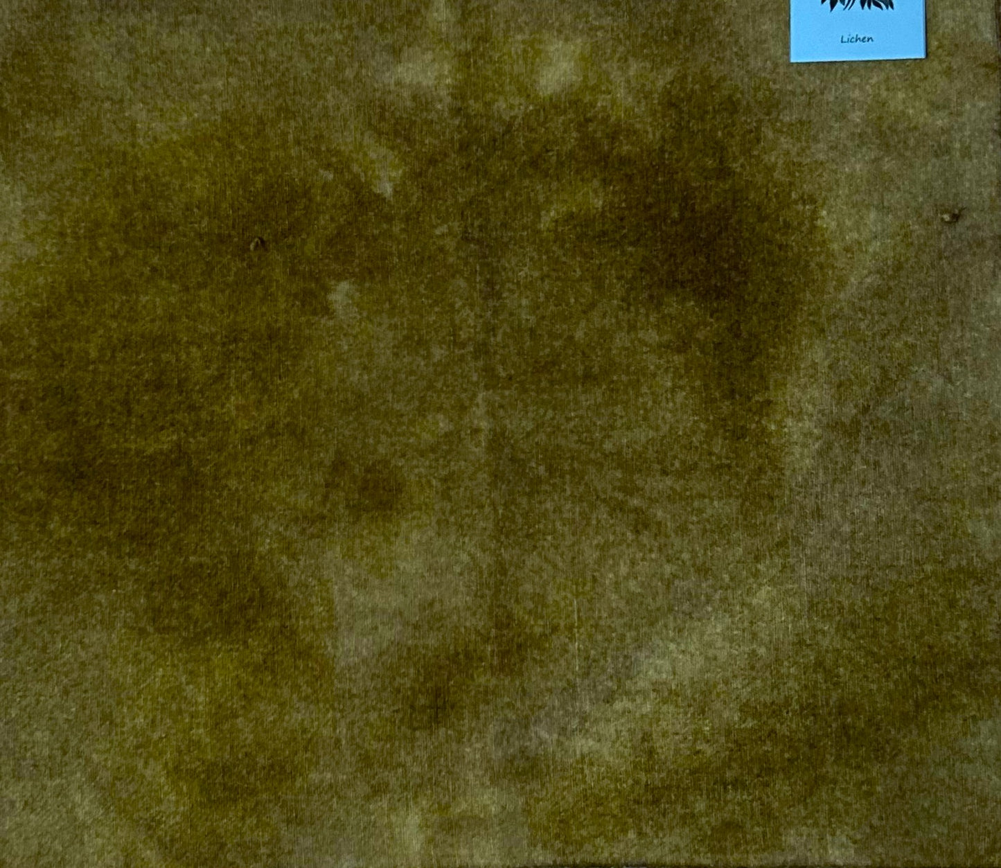 LICHEN Hand Dyed Wool Fabric for Wool Applique and Rug Hooking