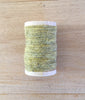 GREEN TEA Hand Dyed Felted Wool Fabric for Primitive Wool Applique and Rug Hooking