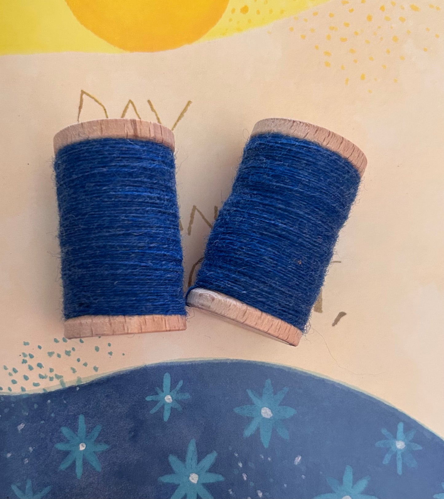 Rustic Moire Wool Thread #521