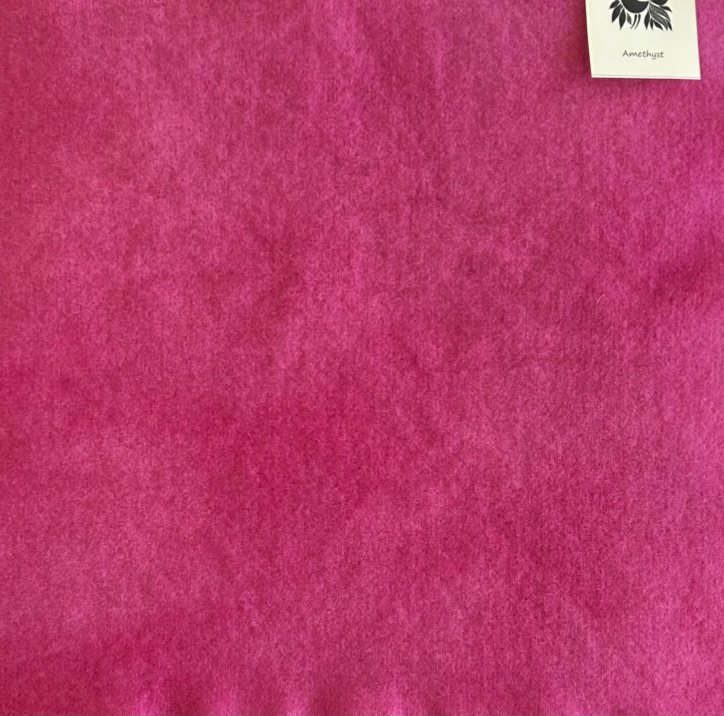 AMETHYST Hand Dyed Wool Fabric for Wool Applique and Rug Hooking