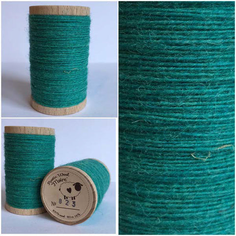 SEABREEZE Hand Dyed Felted Wool Fabric for Wool Applique and Rug Hooking