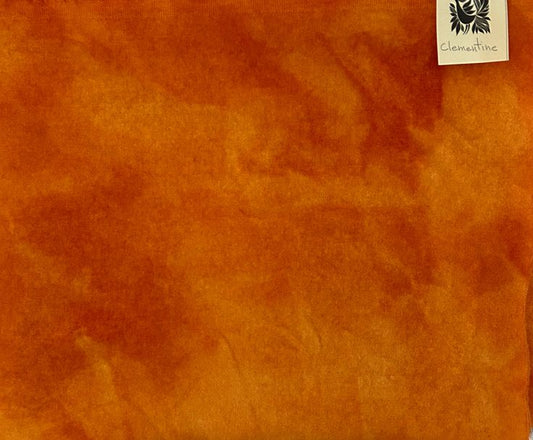 CLEMENTINE Hand Dyed Wool Fabric for Wool Applique and Rug Hooking