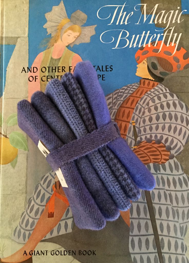 VIOLET Hand Dyed Wool Bundle for Wool Applique and Rug Hooking