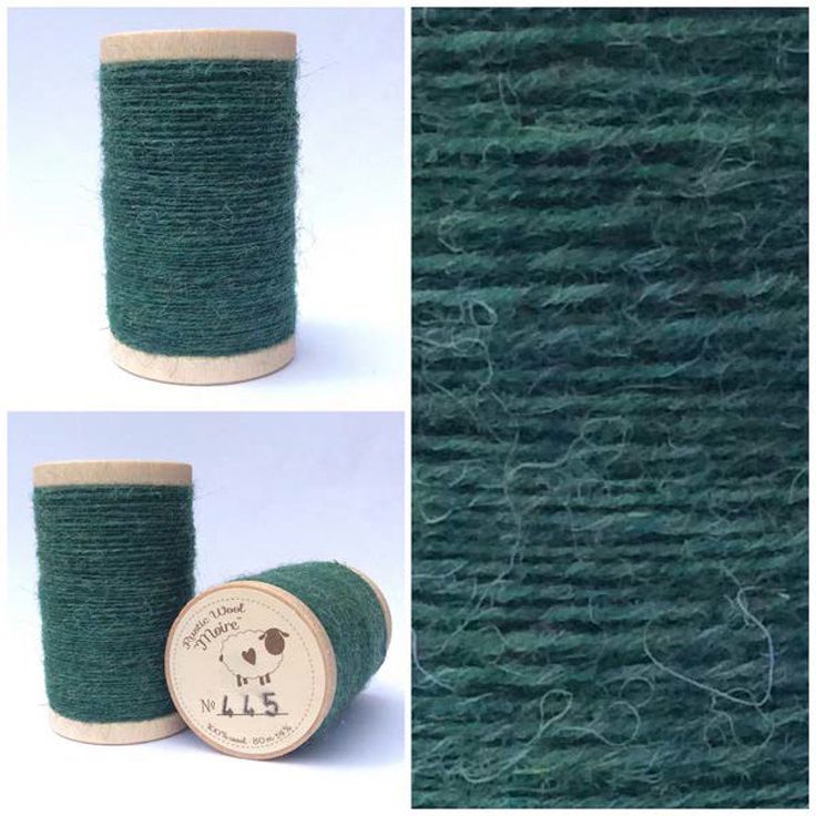 EVERGREEN Hand Dyed Wool Fabric for Wool Applique and Rug Hooking