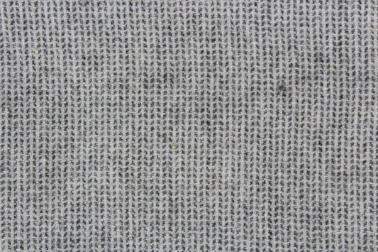 Black and Natural Pin Stripe Fat Quarter Yard, Felted Wool Fabric
