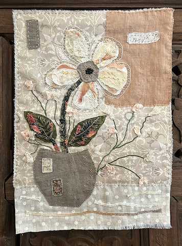 FABRIC FLOWER Collage Kit