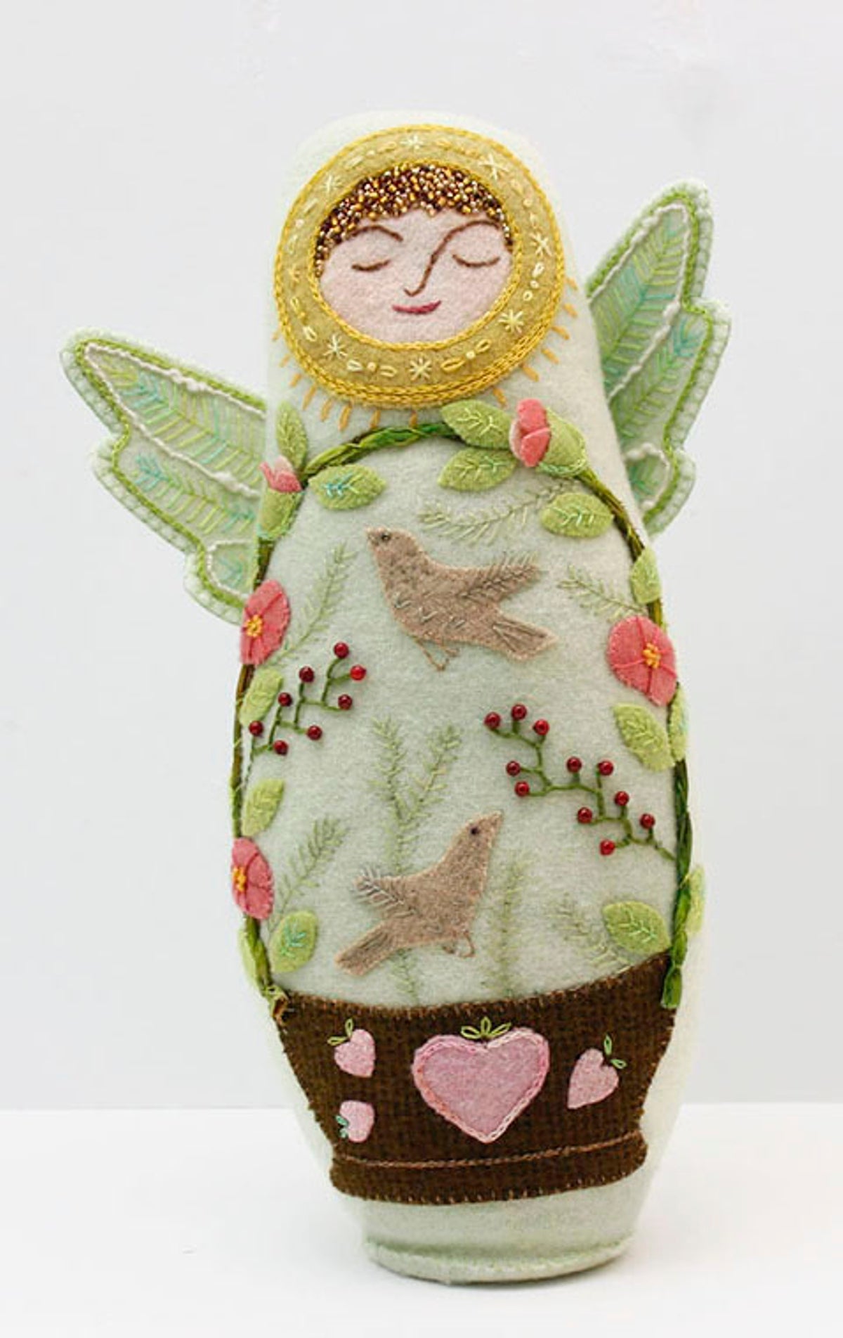 Summer Angel Wool Applique KIT