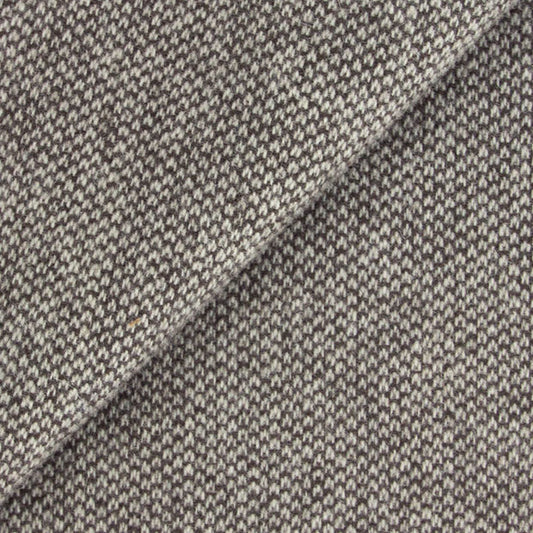 Deep Brownish Grey Barley Corn Weave Mill Dyed Wool Fat Quarter Yard for Wool Applique, Rug Hooking, Rug Braiding and Wool Quilt Making
