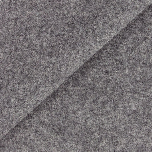 Grey Heather Flannel Mill Dyed Wool for Rug Hooking and Appliqué
