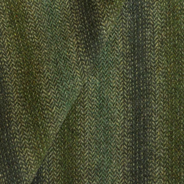 Forest & Mossy Green Ombre Mill Dyed Wool for Rug Hooking and Appliqué