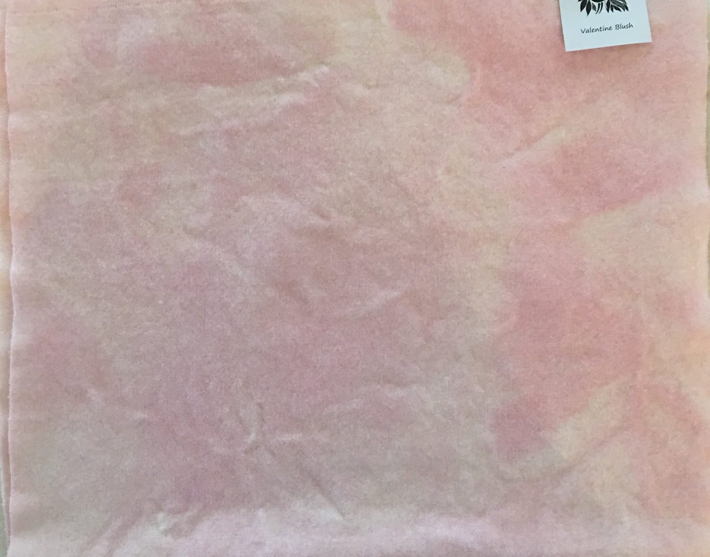 VALENTINE BLUSH Hand Dyed Wool Fabric for Wool Applique and Rug Hooking