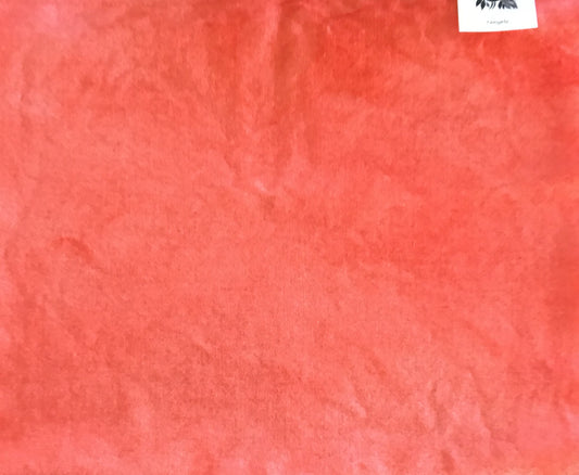 TANGELO Hand Dyed Wool Fabric for Wool Applique and Rug Hooking