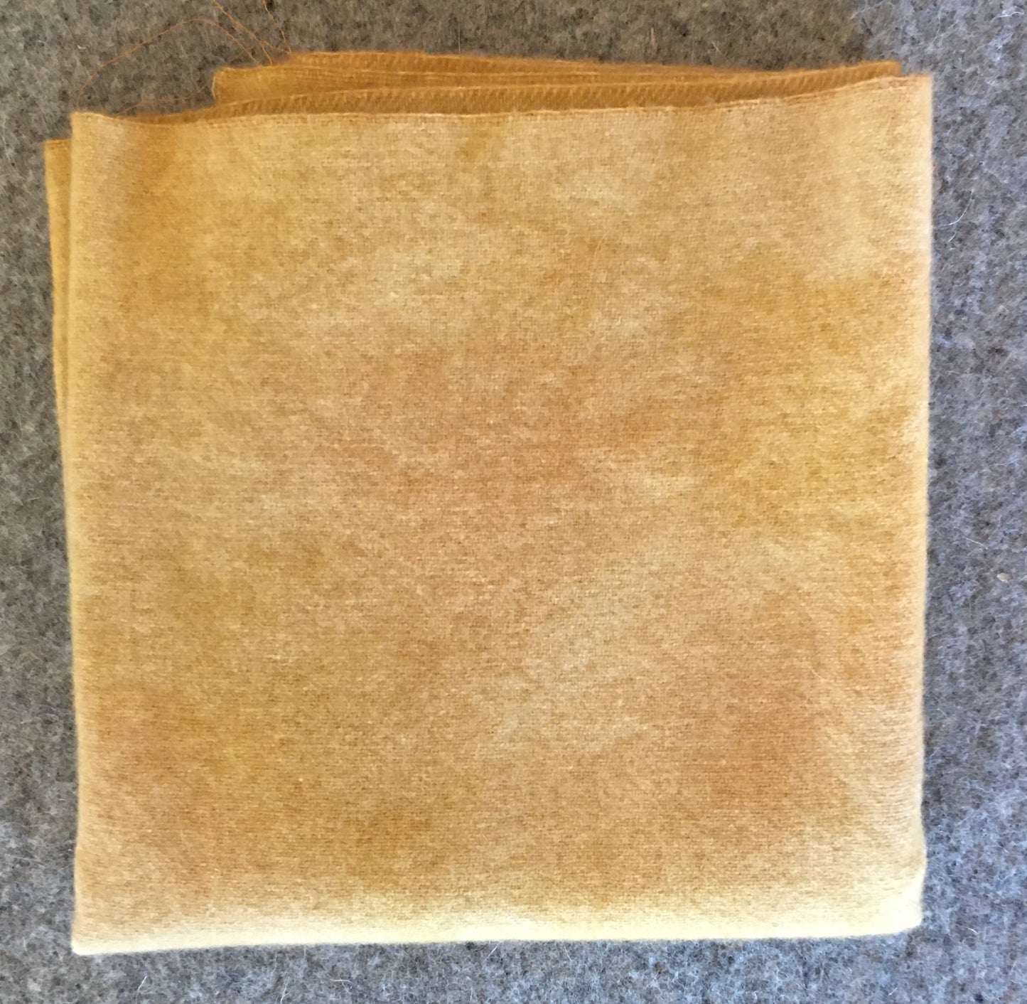 STRAW Hand Dyed Wool Fabric for Wool Applique and Rug Hooking