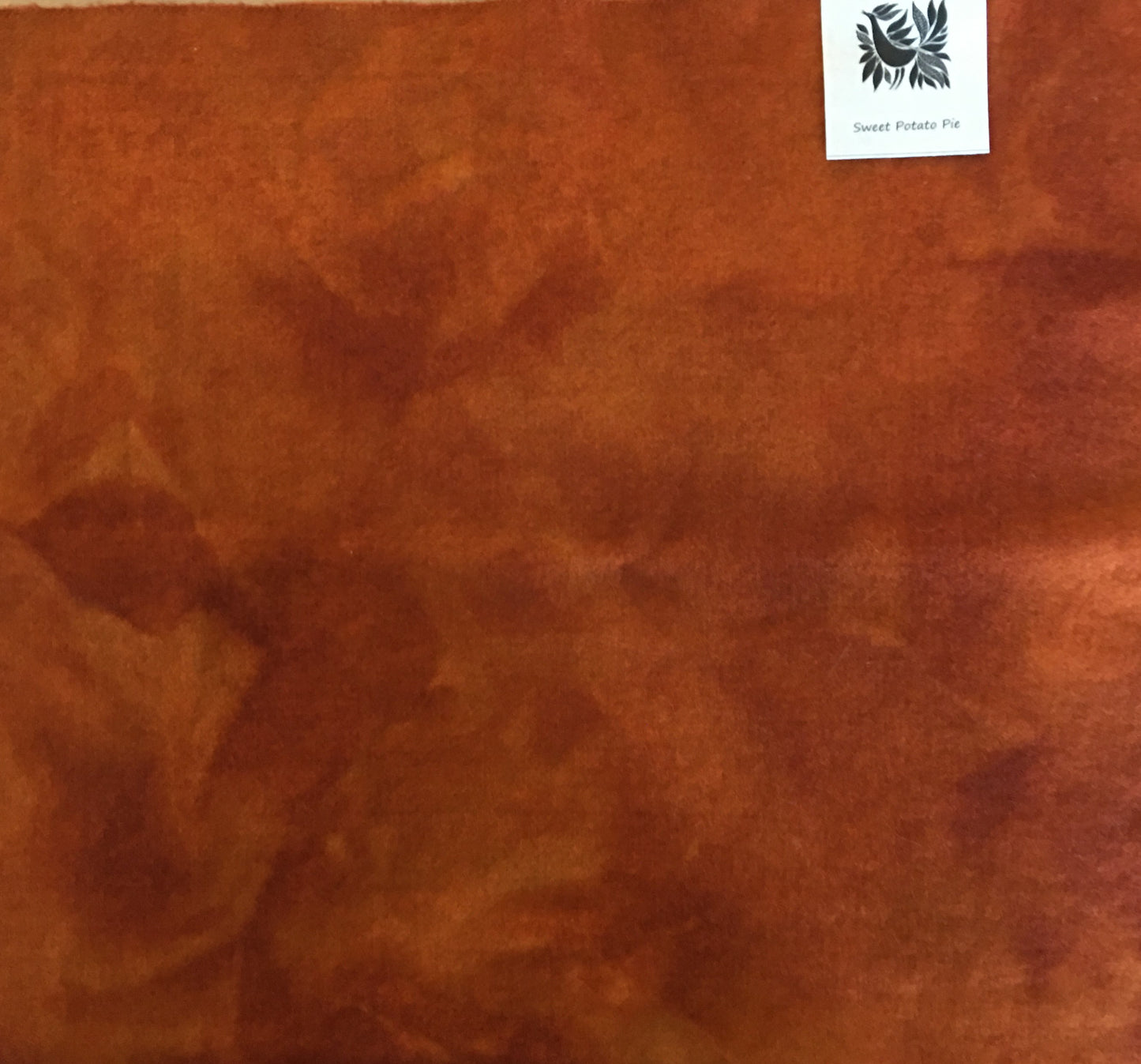 SWEET POTATO PIE Hand Dyed Wool Fabric for Wool Applique and Rug Hooking