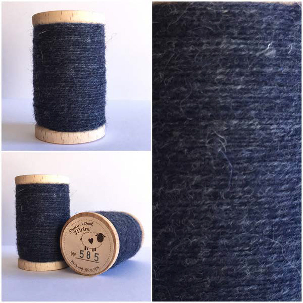 Rustic Moire Wool Thread #585