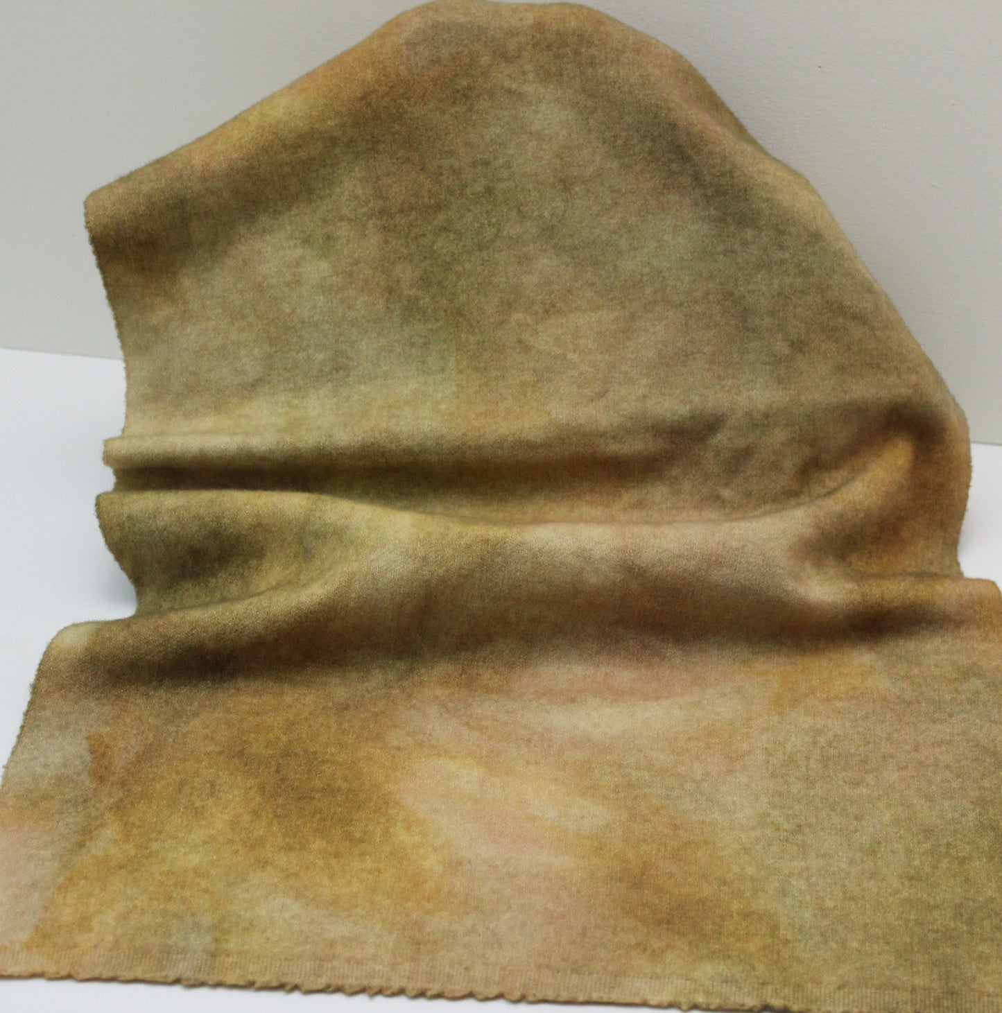WALNUT Hand Dyed Wool Fabric for Wool Applique and Rug Hooking