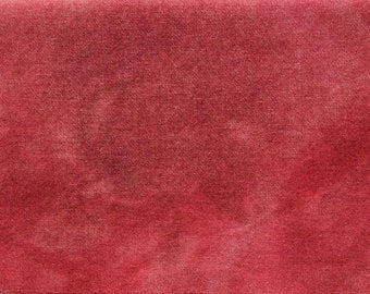 SALMON Hand Dyed Wool Fabric for Wool Applique and Rug Hooking