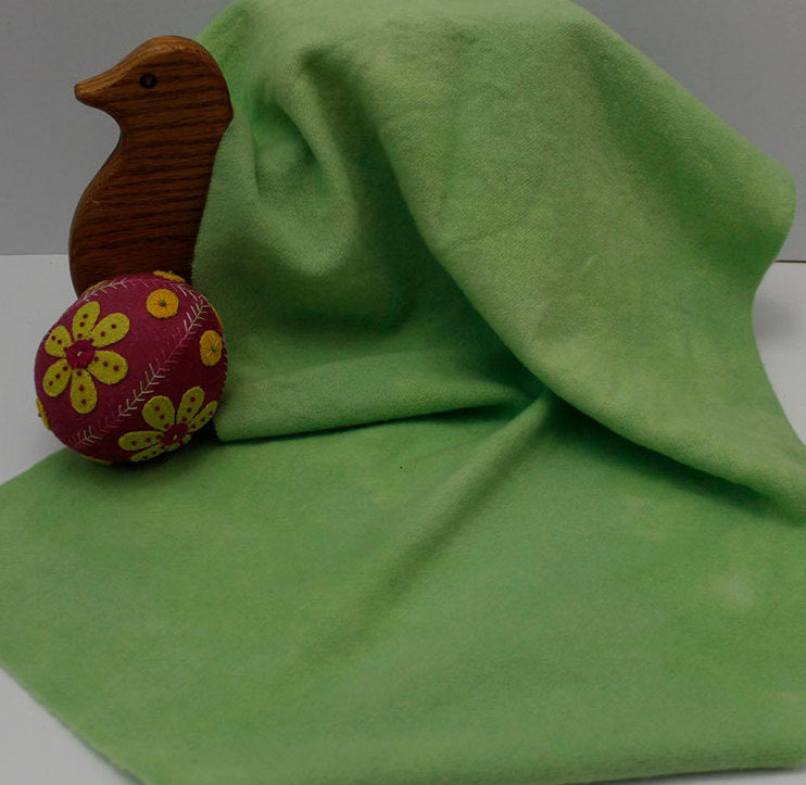 MINT Hand Dyed Wool Fabric for Wool Applique and Rug Hooking