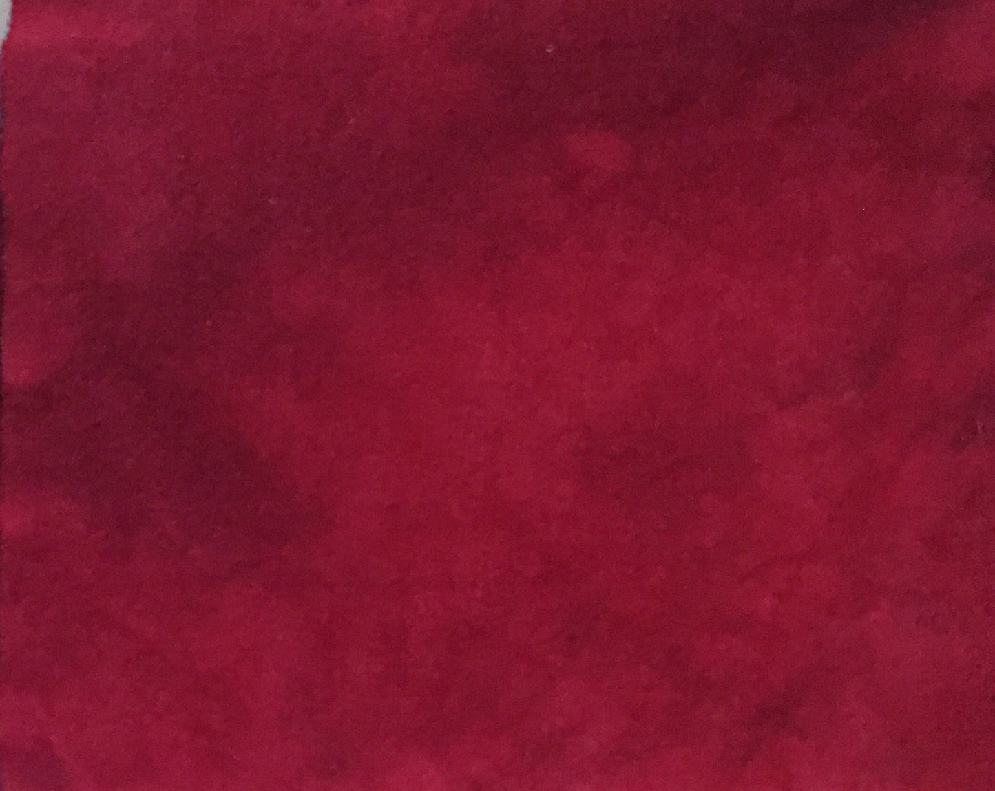 RED VELVET Hand Dyed Wool Fabric for Wool Applique and Rug Hooking