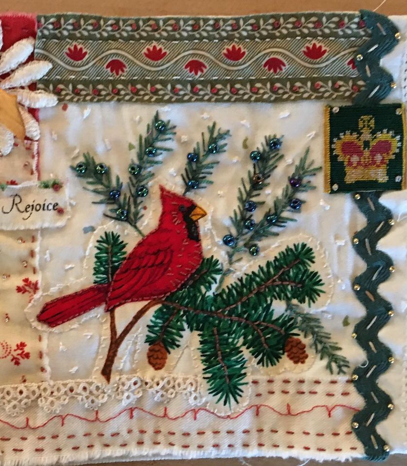 Christmas Bird Block