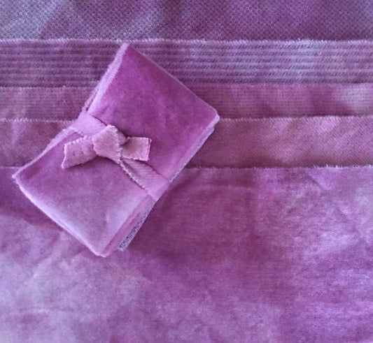 BOYSENBERRY Hand Dyed Wool Bundle for Primitive Wool Applique and Rug Hooking