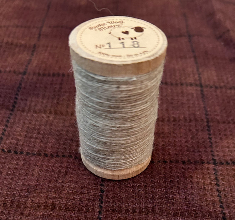 Rustic Moire Wool Thread #118
