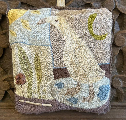 PUDDLE DUCK Punch Needle Embroidery Paper Pattern