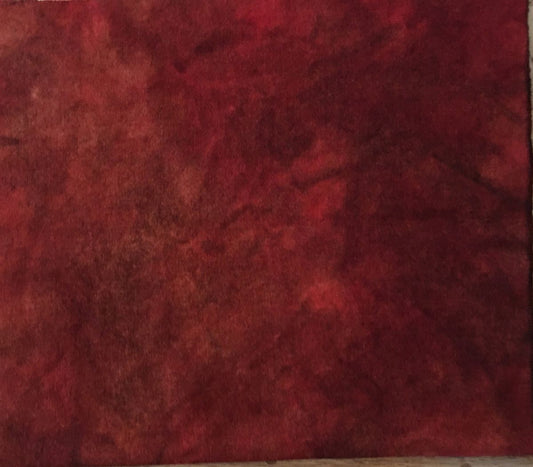 BRICK Hand Dyed Wool Fabric for Wool Applique and Rug Hooking