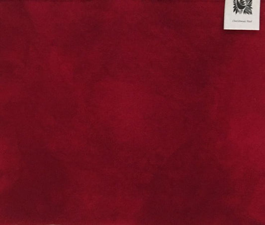 SANTA'S COAT Hand Dyed Wool Fabric for Wool Applique and Rug Hooking