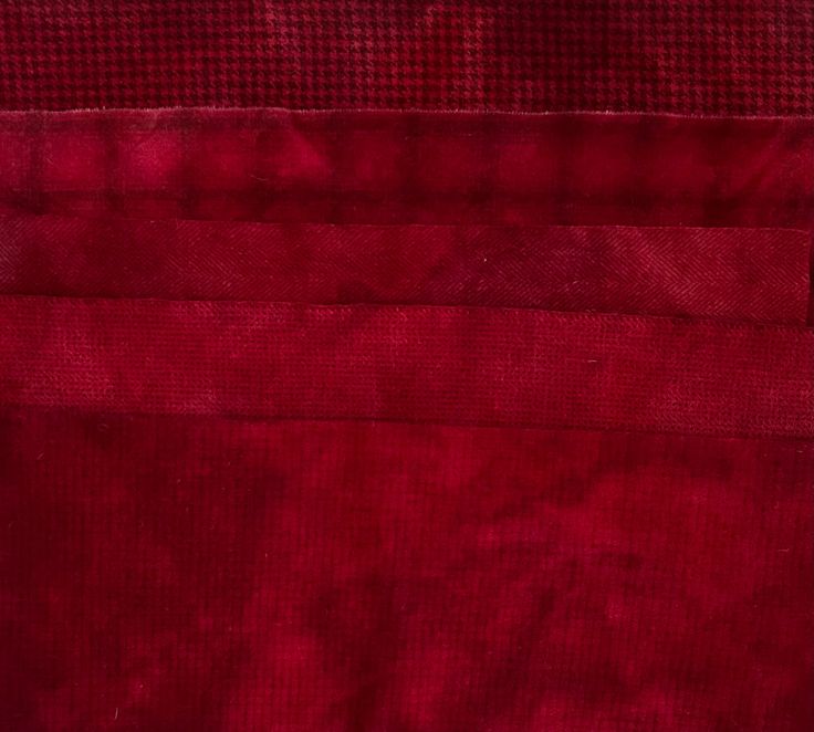 RED VELVET Hand Dyed Wool Bundle for Rug Hooking and Wool Applique