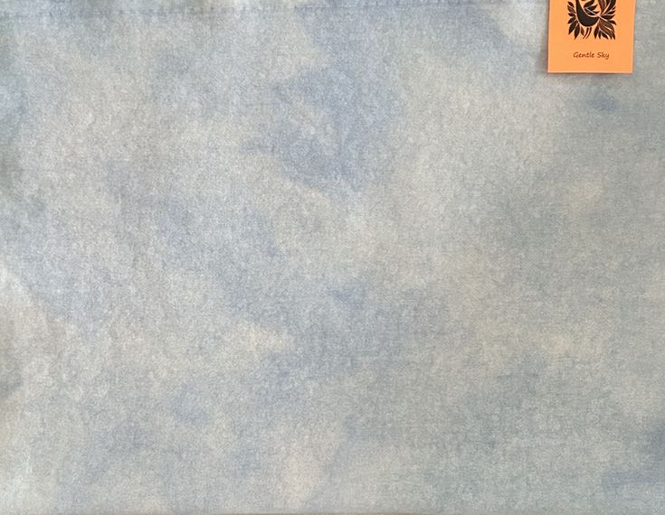 GENTLE BLUE SKY Hand Dyed Wool Fabric for Wool Applique and Rug Hooking