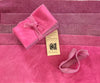 FUCHSIA Hand Dyed Wool Bundle for Wool Applique and Rug Hooking