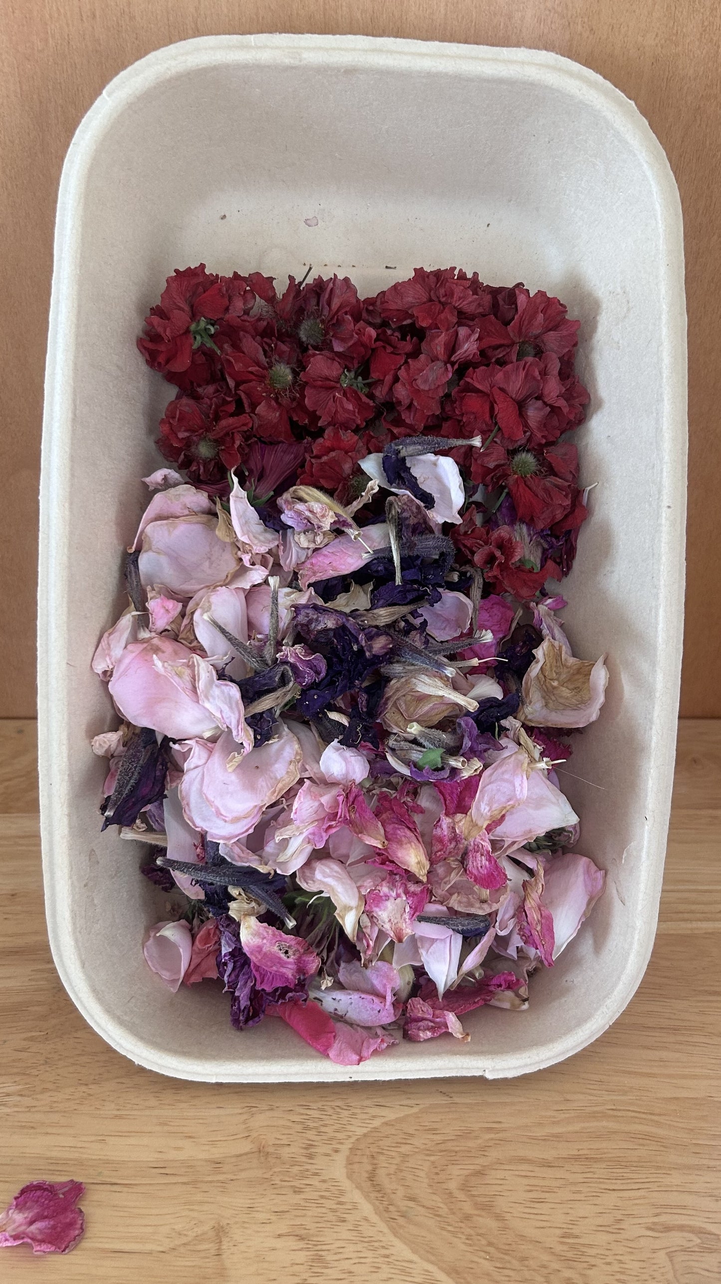 COSMOS #3 Plant Dyed Bundle Which Includes Repurposed Cottons, Linen, Trims, Lace, and Thread for Slow Stitching Projects