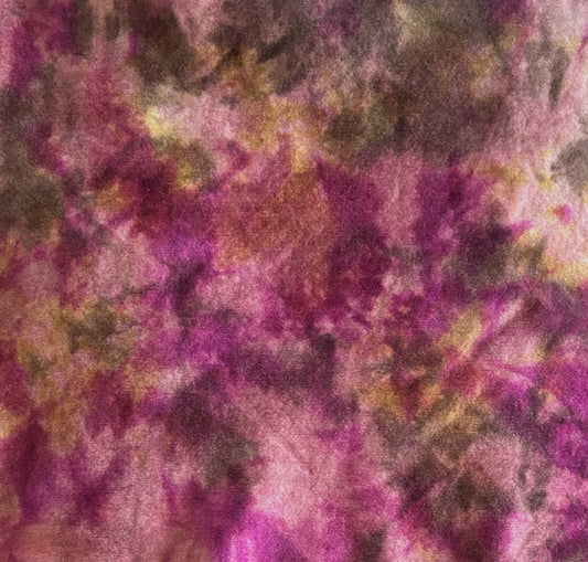 Spot Dyed #3 Hand Dyed Wool Fabric for Wool Applique and Rug Hooking