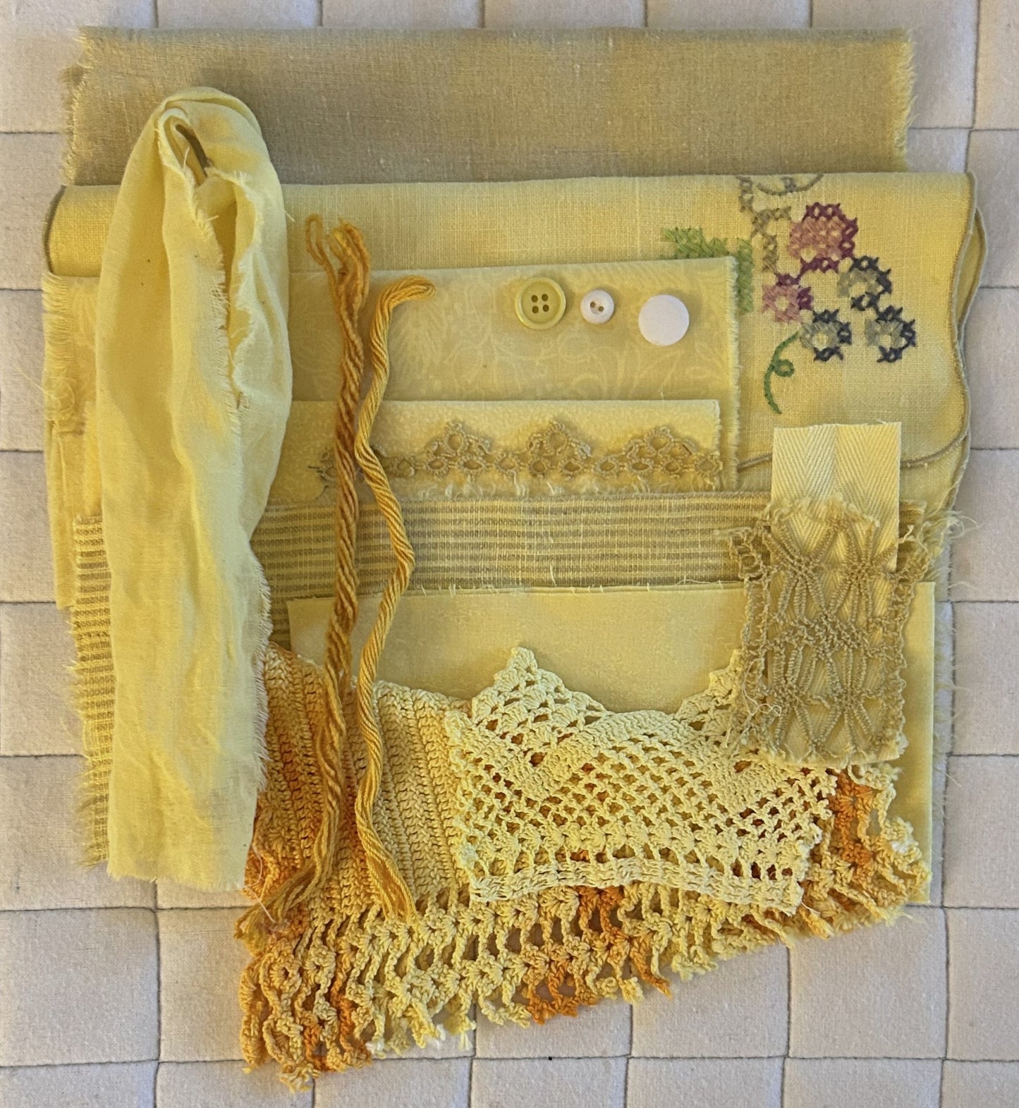 TURMERIC #1  Plant Dyed Bundle