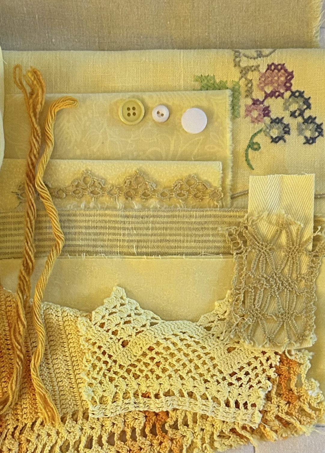 TURMERIC #1  Plant Dyed Bundle