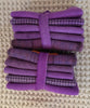 ELECTRIC VIOLET Hand Dyed Wool Bundle for Wool Applique and Rug Hooking