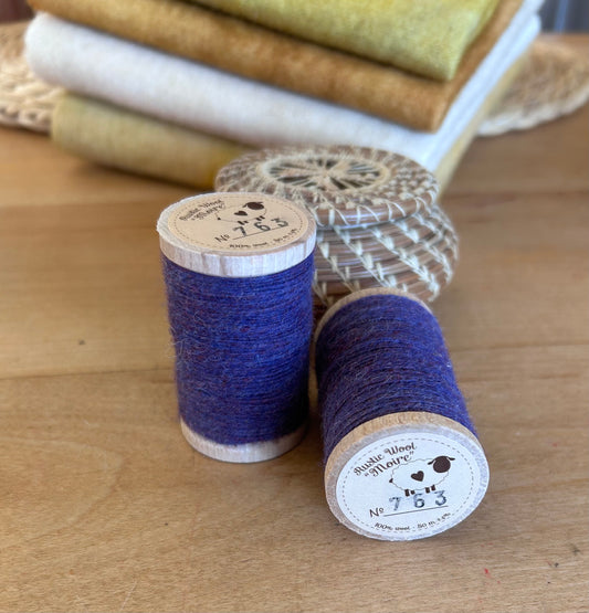 Rustic Moire Wool Thread #763