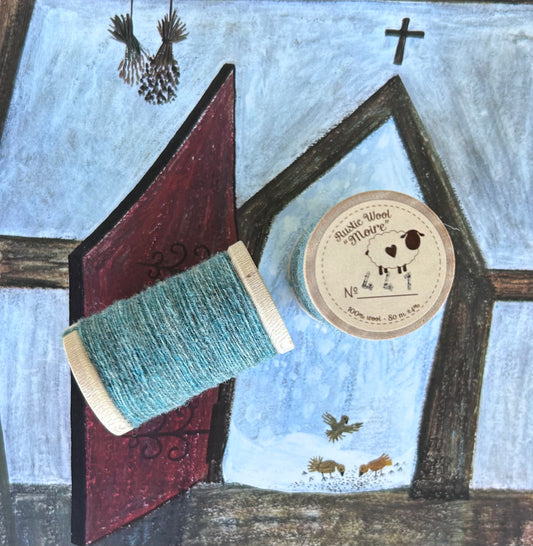Rustic Moire Wool Thread #441